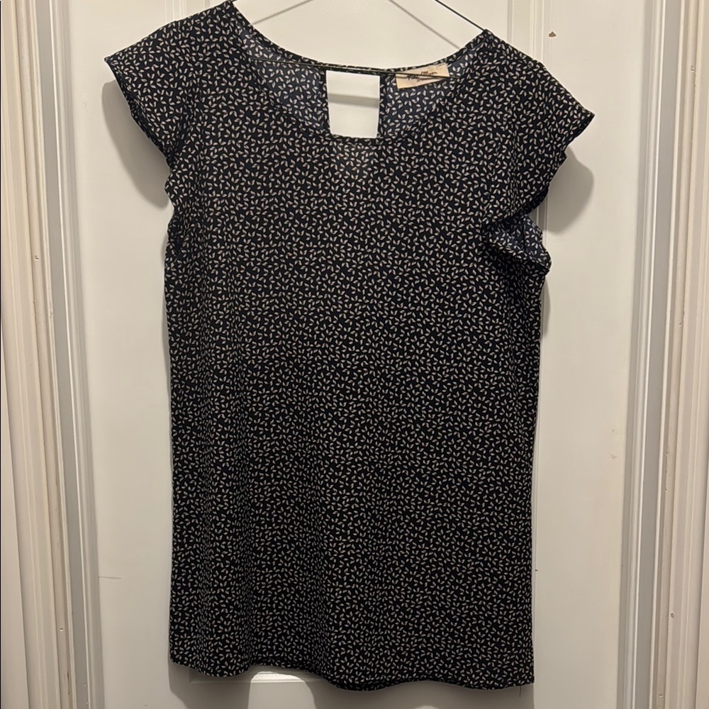Full Moon Maternity Patterned Top